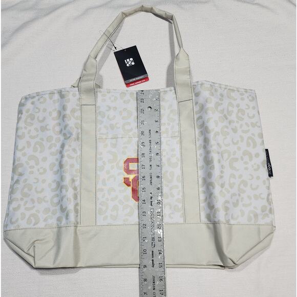 USC Trojans Leopard Pattern Tote - Picture 5 of 8